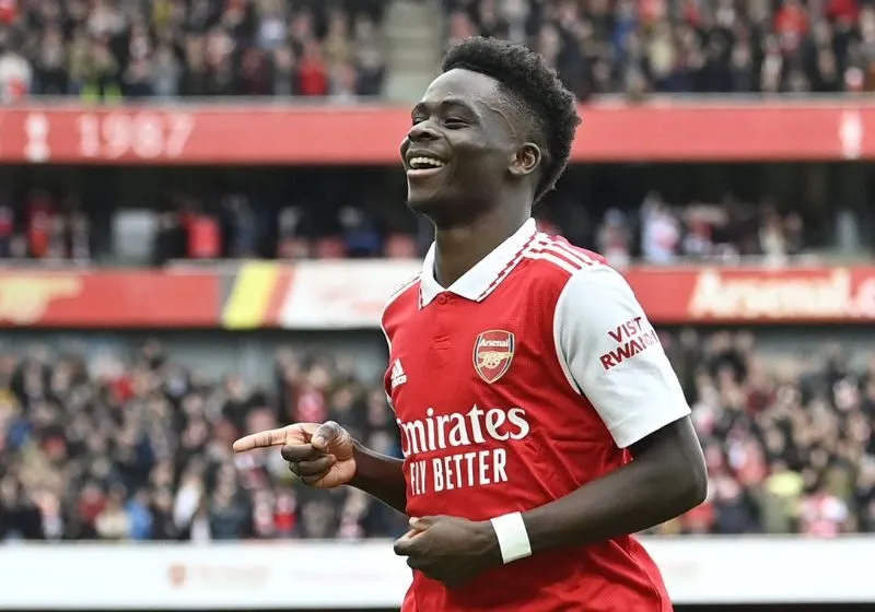Bukayo Saka đội hiện tại