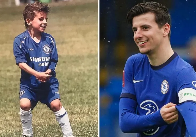 Tuổi thơ và niềm đam mê bóng đá của Mason Mount
