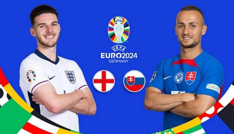 Anh thắng Slovakia Euro 2024