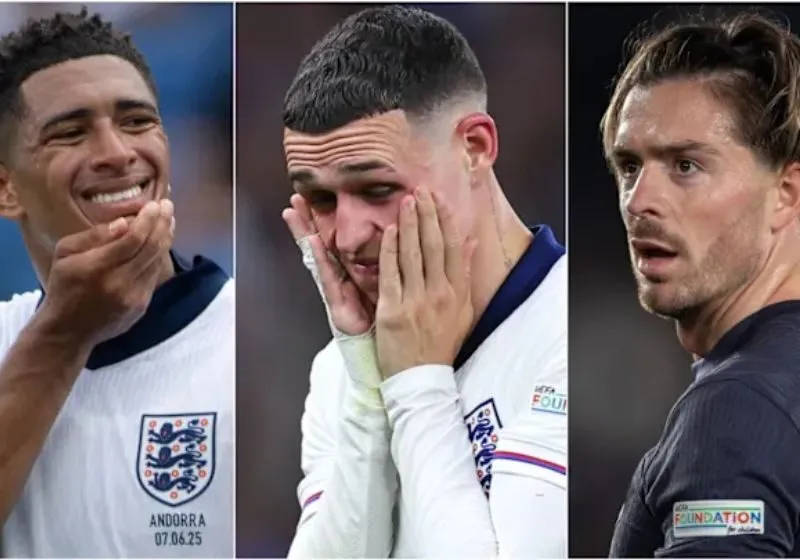 Bellingham bị loại khỏi đội tuyển Anh